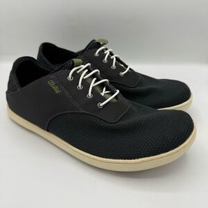 Olukai Men's Nohea Moku Black Casual Shoes